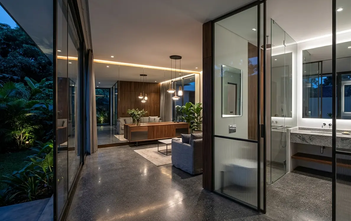 Panneaux de verre architectural